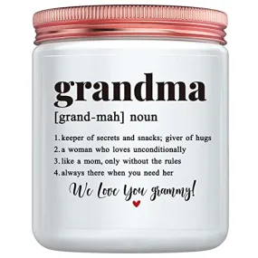 Grandma Birthday Gifts- Funny Grandma Gift Ideas, Candle Gifts for Grandma, Mother’s Day Gifts for Grandma from Granddaughter or Grandson