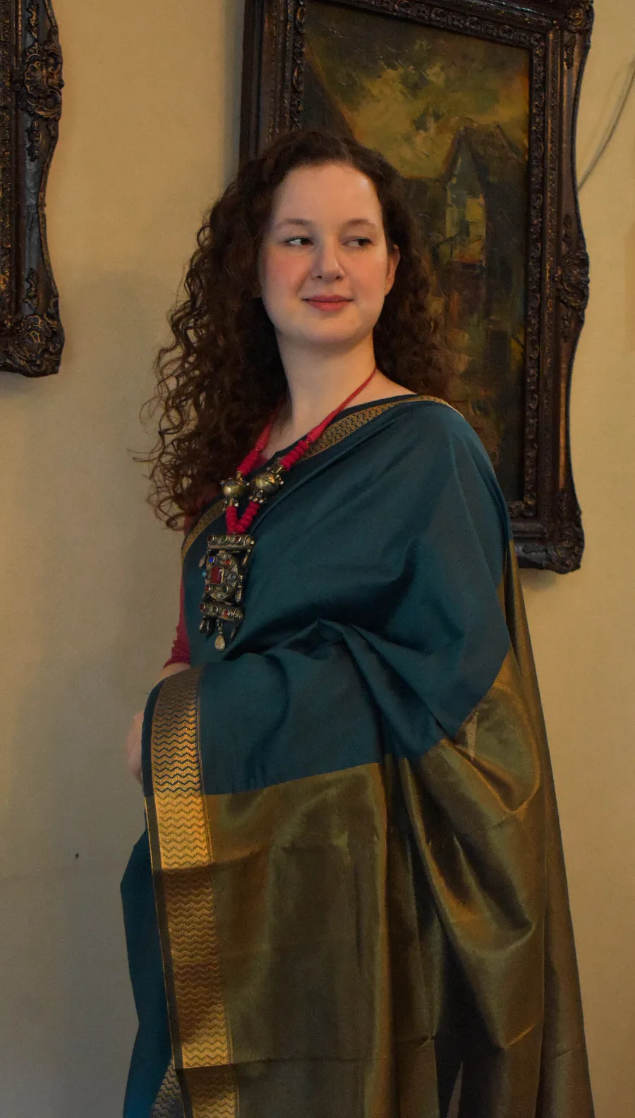Handloom Silk: Hiran