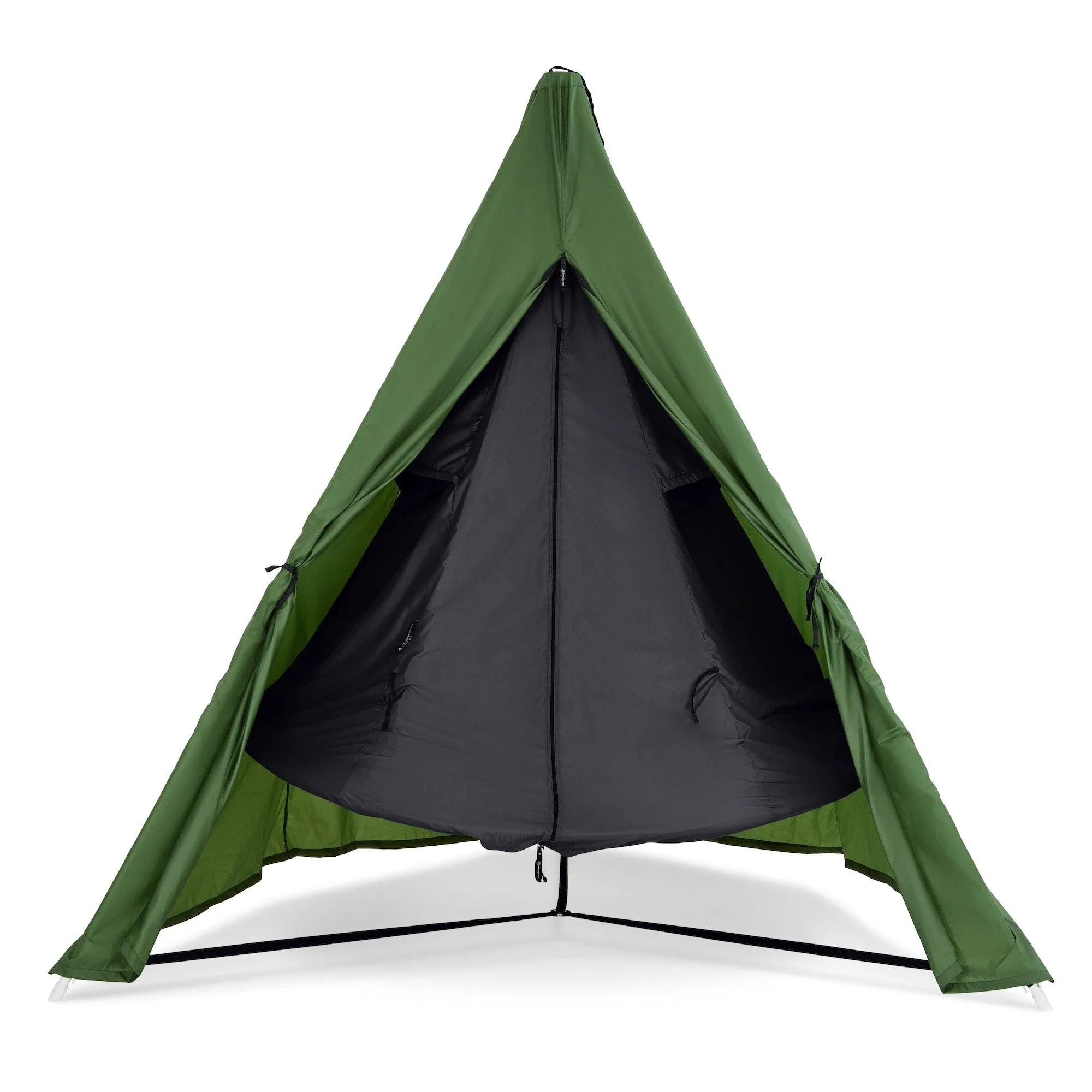 Hangout Pod  Hangbed With Black Stand/ Black Rope Set (six colours)