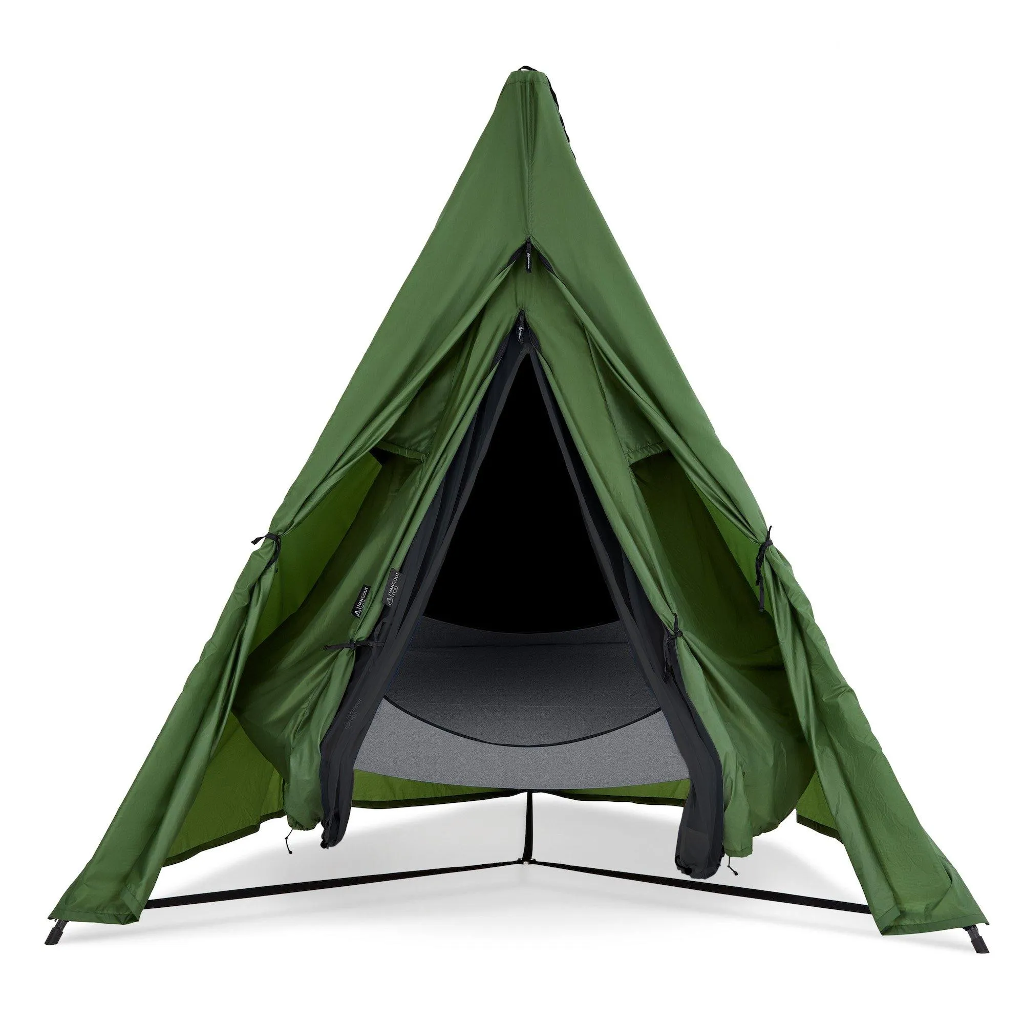 Hangout Pod  Hangbed With Black Stand/ Black Rope Set (six colours)
