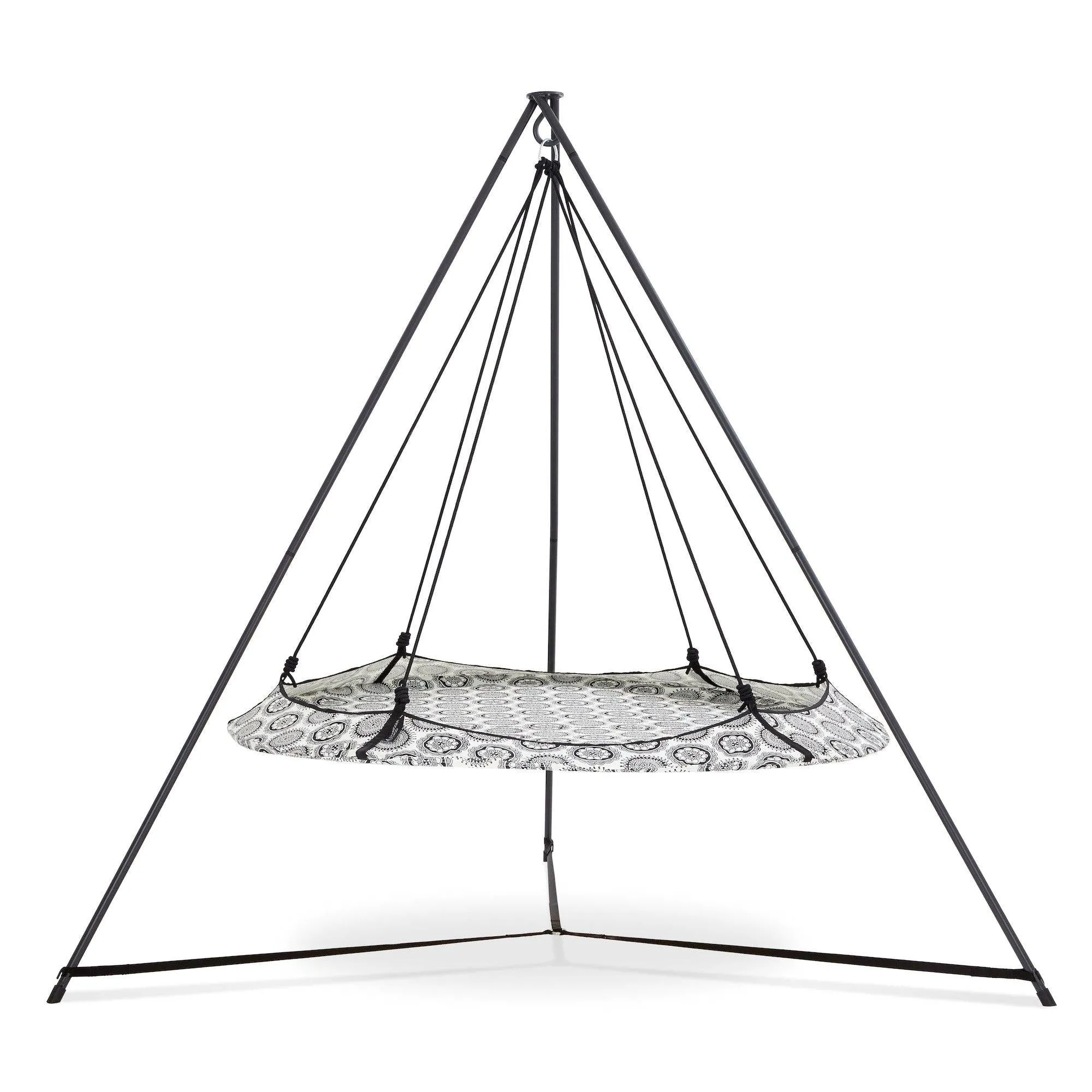 Hangout Pod  Hangbed With Black Stand/ Black Rope Set (six colours)