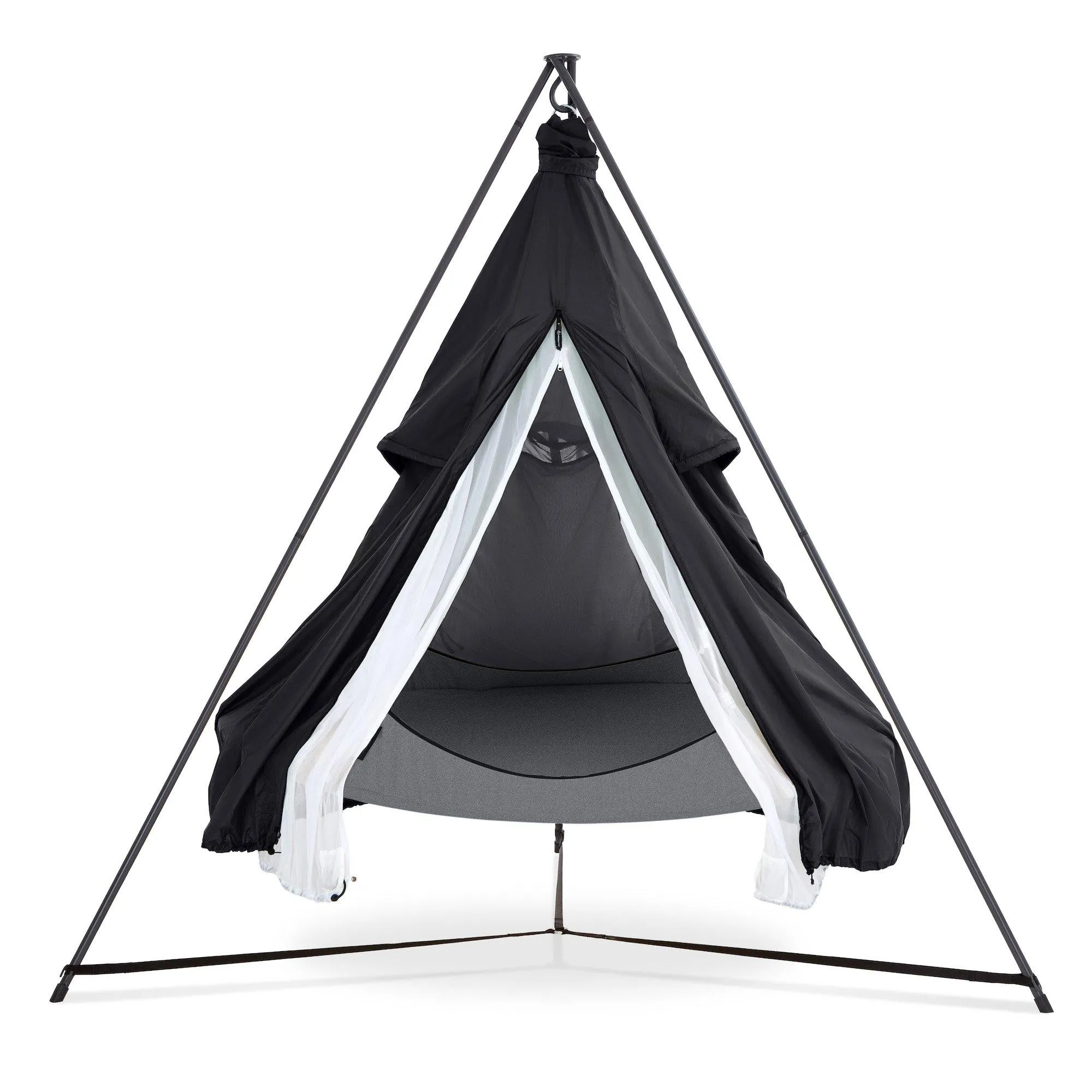 Hangout Pod  Hangbed With Black Stand/ Black Rope Set (six colours)