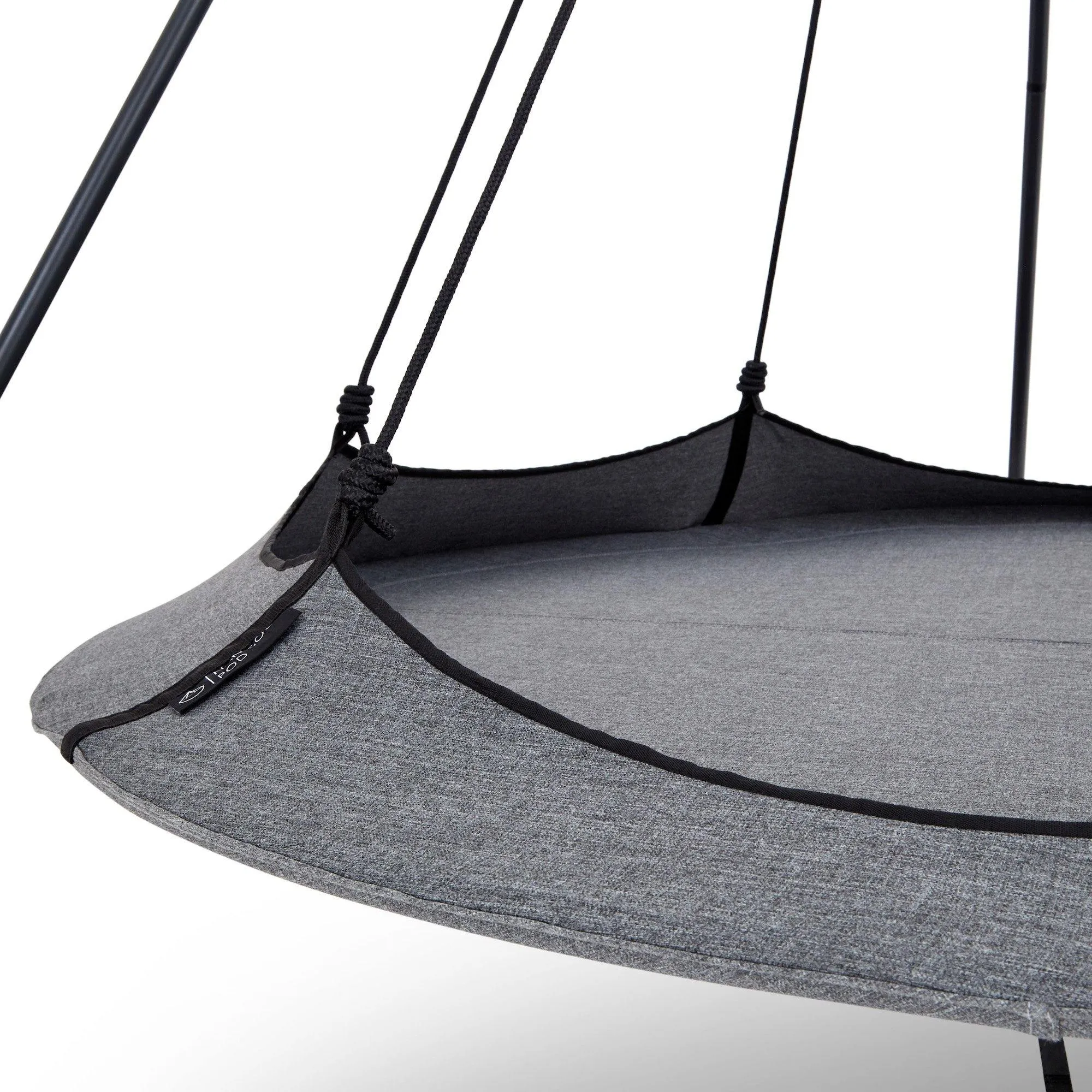 Hangout Pod  Hangbed With Black Stand/ Black Rope Set (six colours)