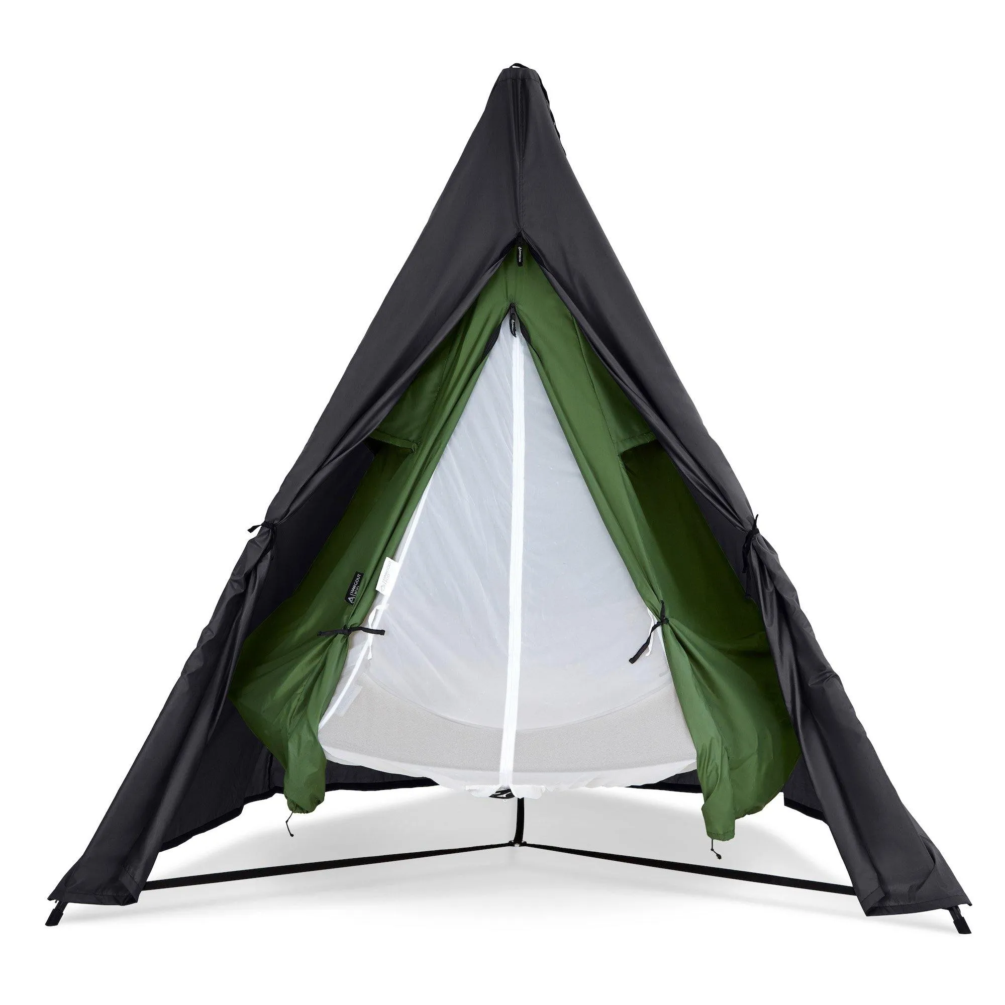 Hangout Pod  Hangbed With Black Stand/ Black Rope Set (six colours)