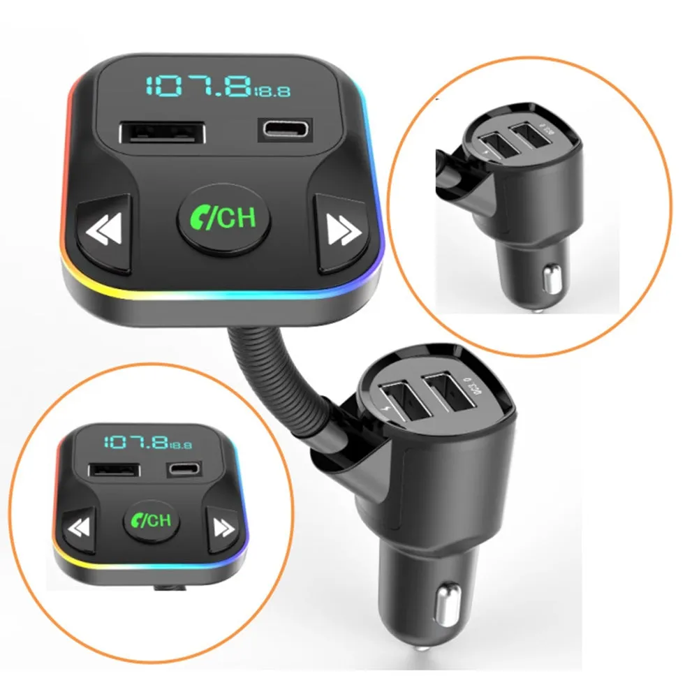 HM02 Car MP3 Player Wireless Radio Adapter FM Transmitter