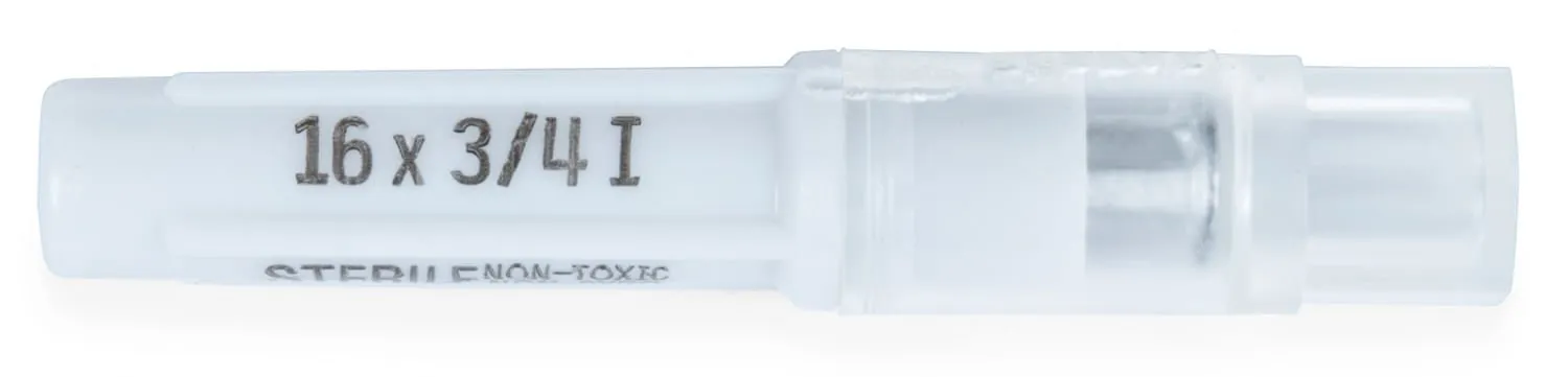 Ideal Aluminum Hub Needles, Box of 100