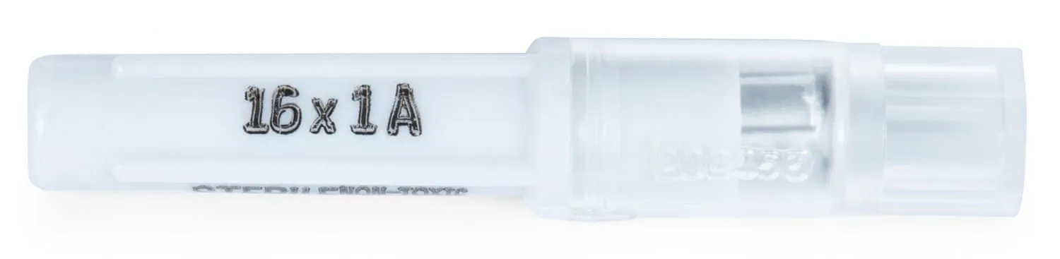 Ideal Aluminum Hub Needles, Box of 100