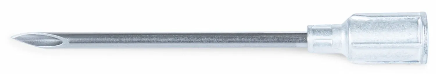 Ideal Aluminum Hub Needles, Box of 100
