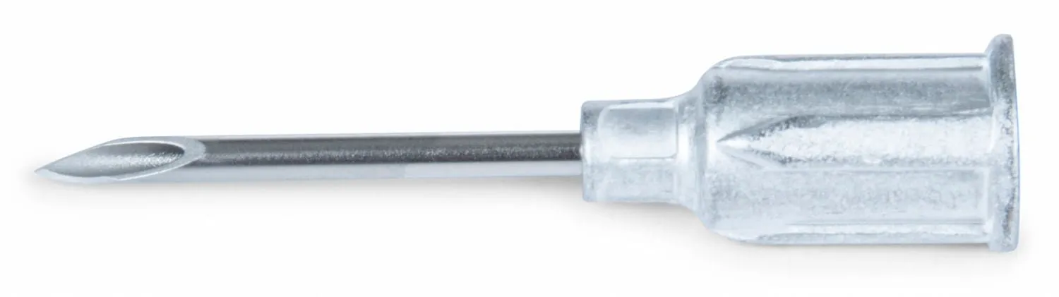 Ideal Aluminum Hub Needles, Box of 100