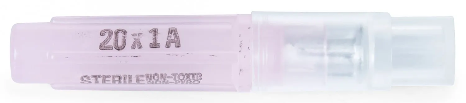 Ideal Aluminum Hub Needles, Box of 100