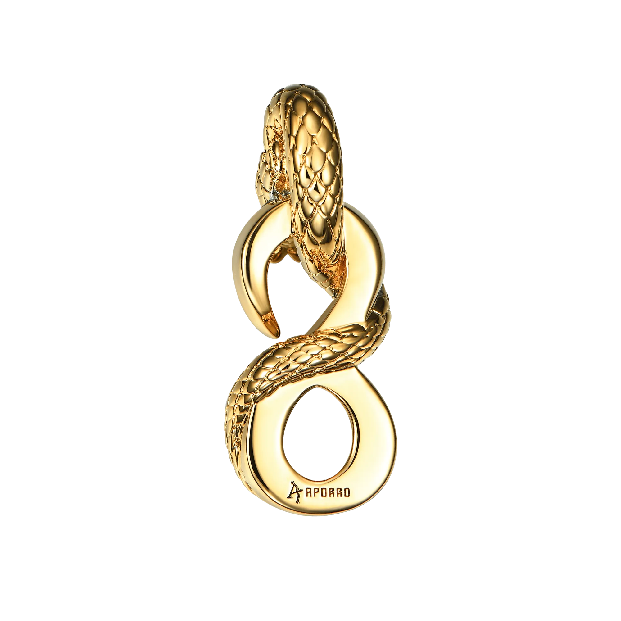 Infinity Glowing Snake Pendant