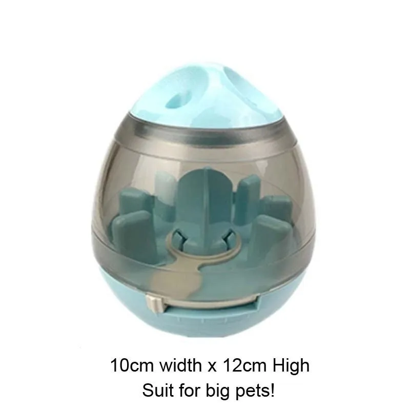 Interactive Pet Food Dispenser Dome-Shaped Toy