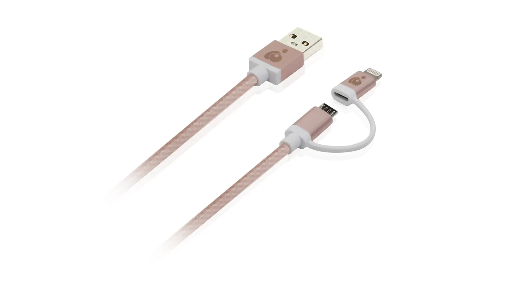 IOGear - DuoLinq 2-in-1 Charge & Sync Lightning and Micro USB Cable