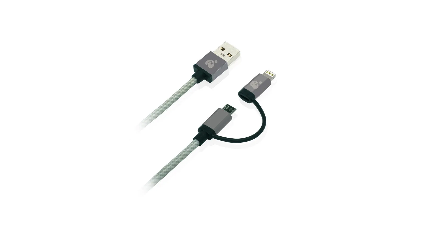 IOGear - DuoLinq 2-in-1 Charge & Sync Lightning and Micro USB Cable