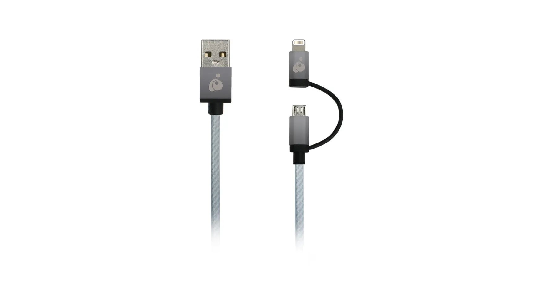 IOGear - DuoLinq 2-in-1 Charge & Sync Lightning and Micro USB Cable