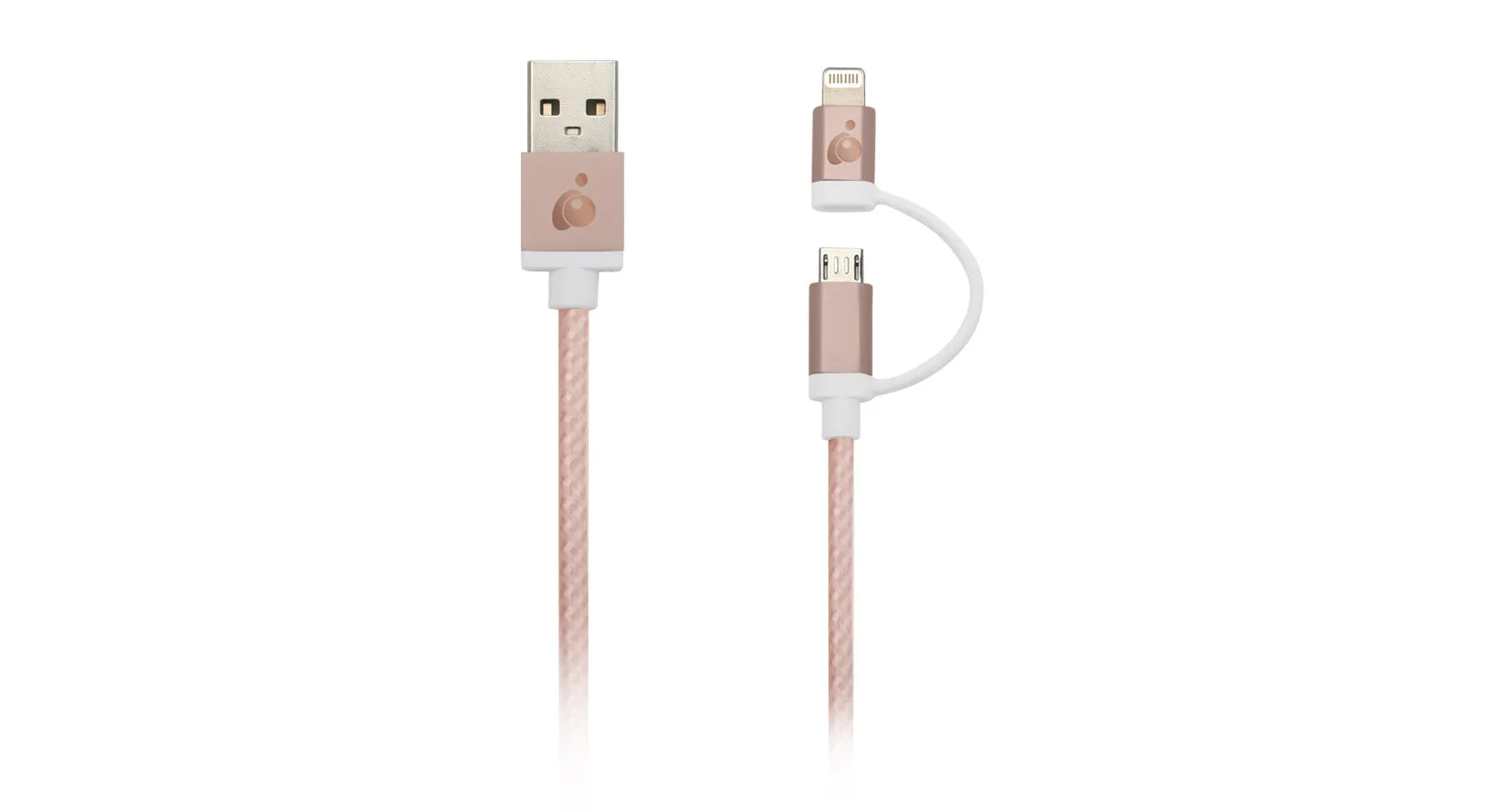 IOGear - DuoLinq 2-in-1 Charge & Sync Lightning and Micro USB Cable
