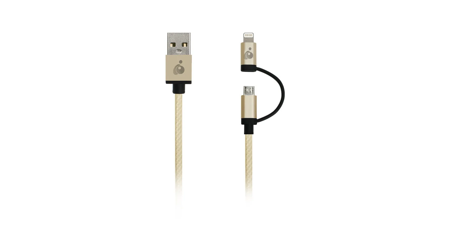 IOGear - DuoLinq 2-in-1 Charge & Sync Lightning and Micro USB Cable
