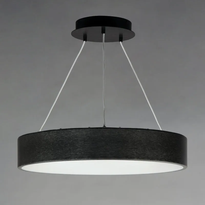 iQ WiZ 24" LED Pendant RGBW Y Smart Light, 50W, 3500 Lumens, 120V, Black Finish