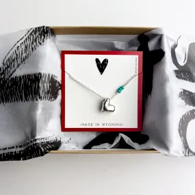 Jewelry | Puffy Heart Necklace