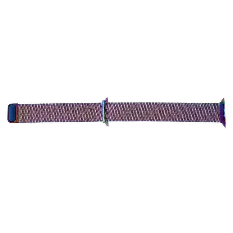 Milanese Loop Magnetic Stainless Steel Watch Band for Apple Watch Series 7 41mm / 6 & SE & 5 & 4 40mm / 3 & 2 & 1 38mm(Colour)