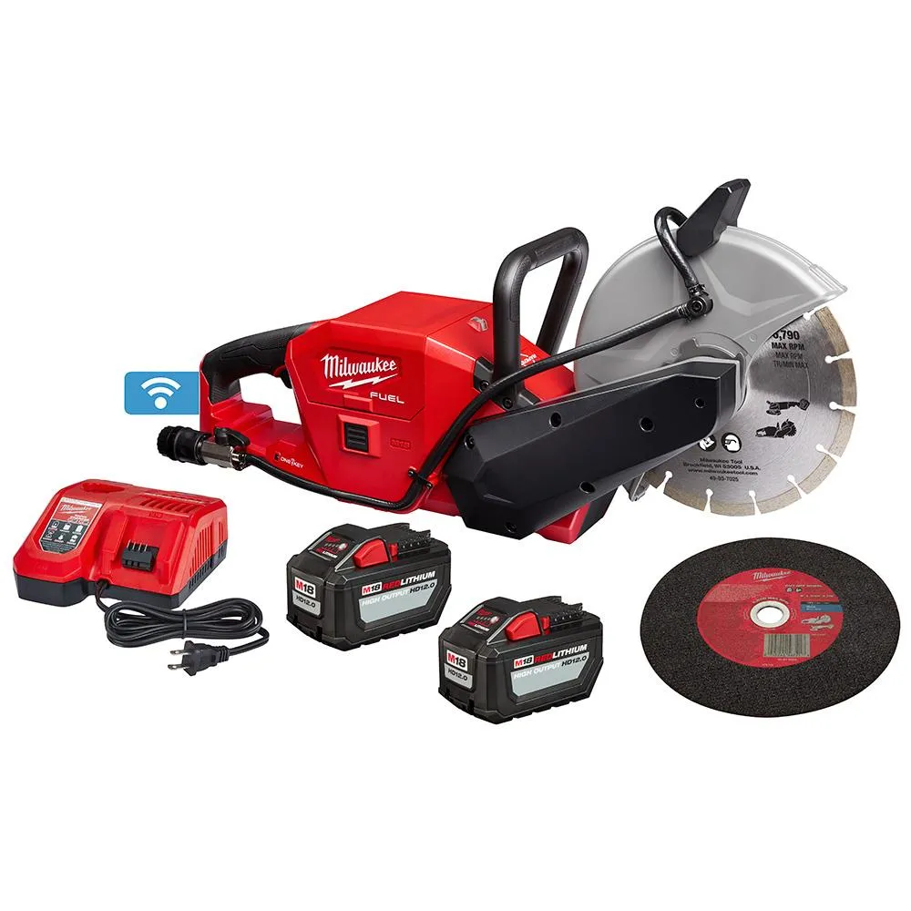 Milwaukee 2786-22HD M18 FUEL 9" Cut-Off Saw w/ ONE-KEY Kit