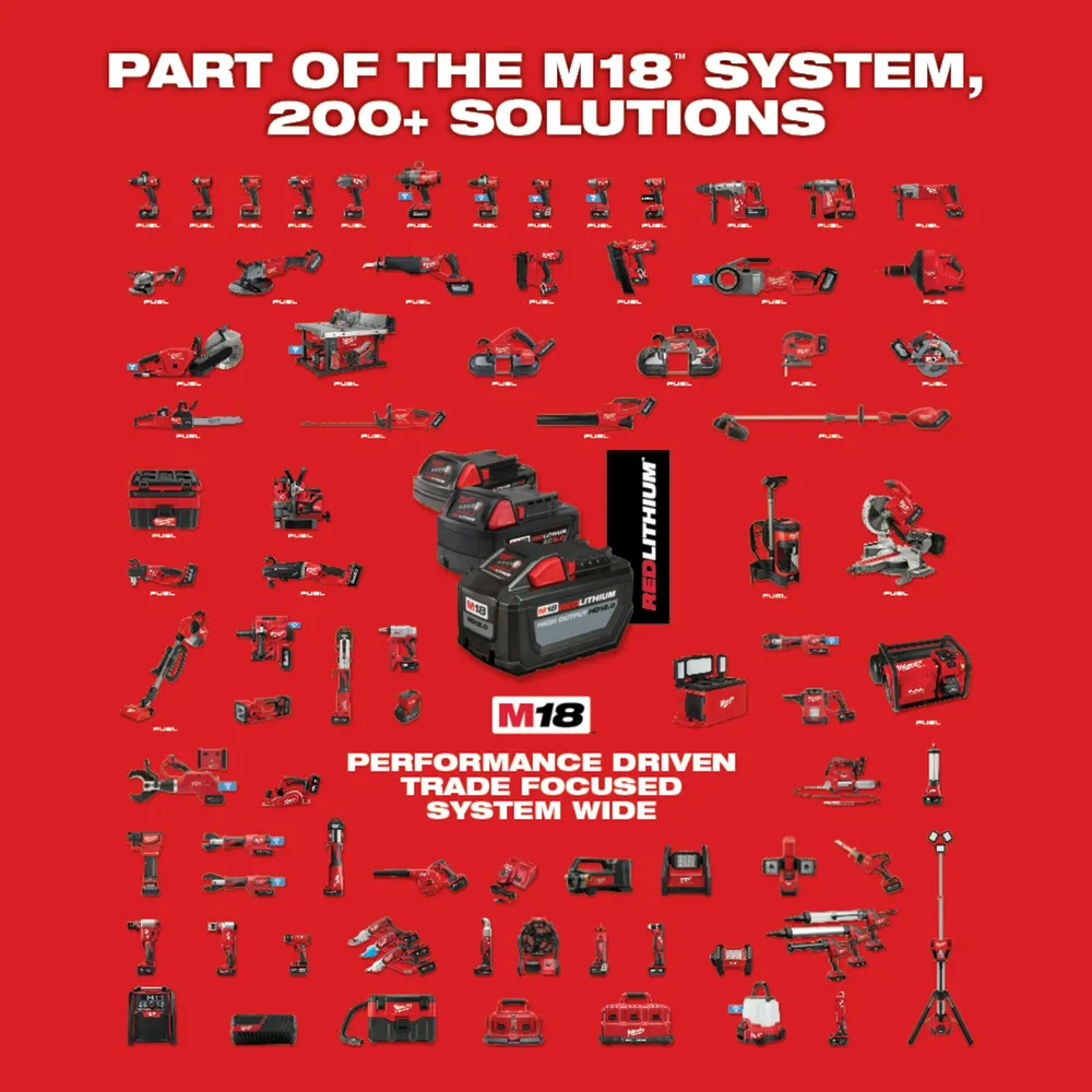 Milwaukee M18 Fuel 1/2" Mid-Torque Impact Wrench with Friction Ring Kit