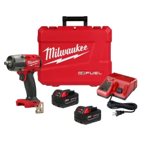 Milwaukee M18 Fuel 1/2" Mid-Torque Impact Wrench with Friction Ring Kit