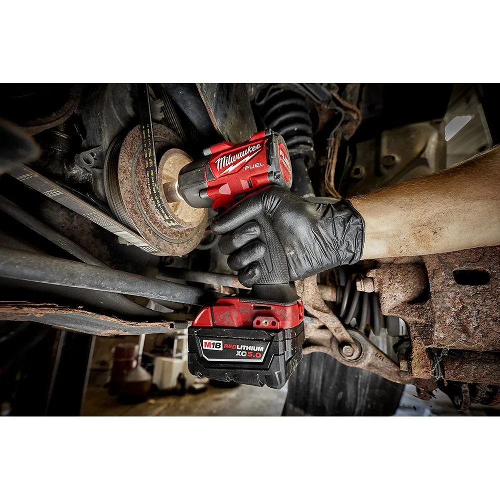 Milwaukee M18 Fuel 1/2" Mid-Torque Impact Wrench with Friction Ring