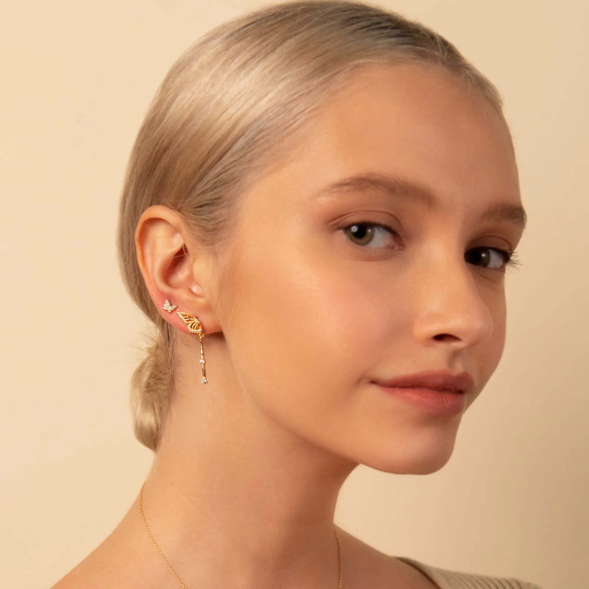 Monarch Bar Earrings