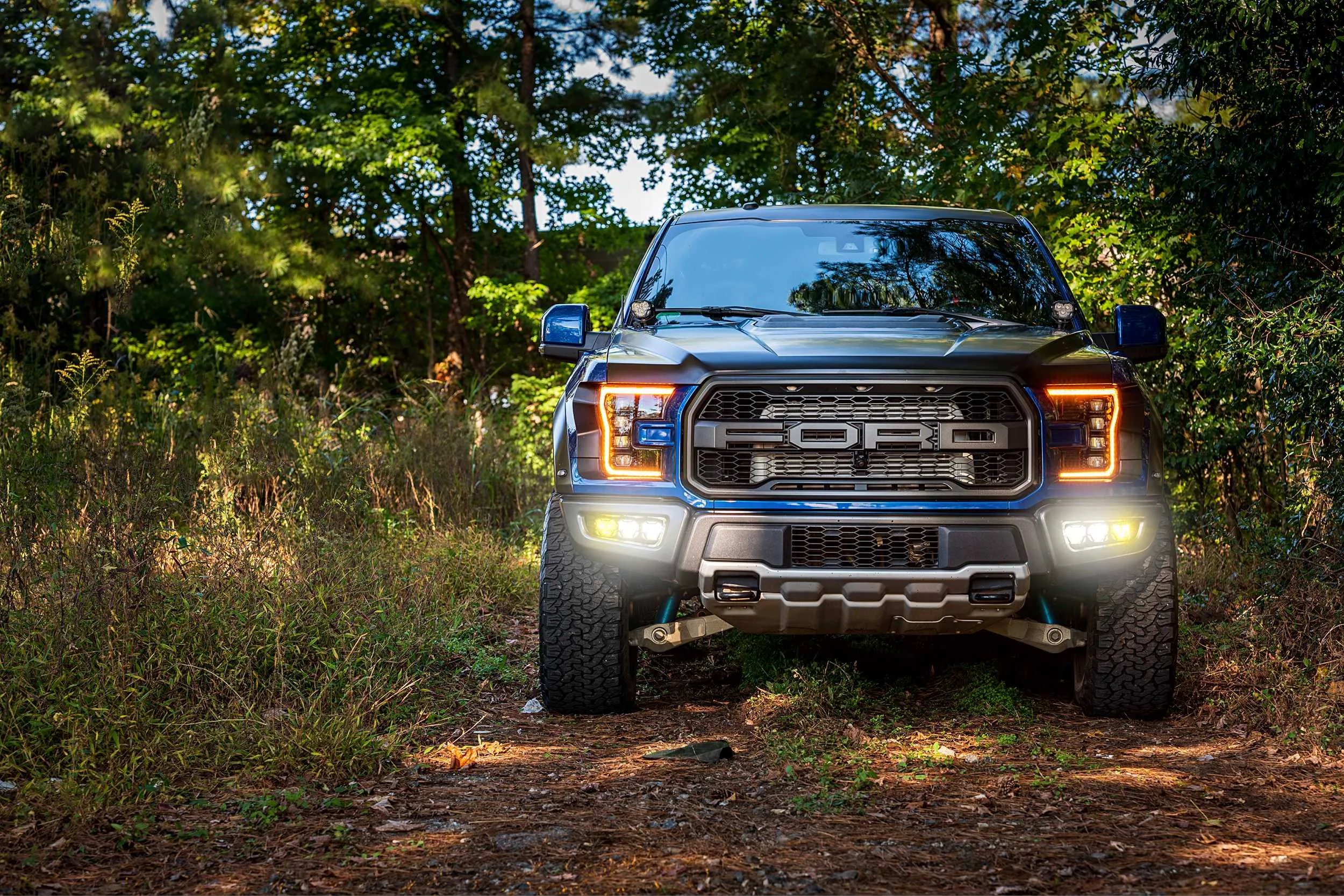 Morimoto 4Banger Fog Light Kit: Fog Brackets / Harness Raptor (6x Lights)