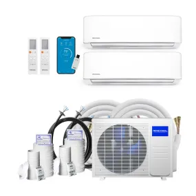 MRCOOL DIY 4th Gen 2-Zone 9K 9K BTU System