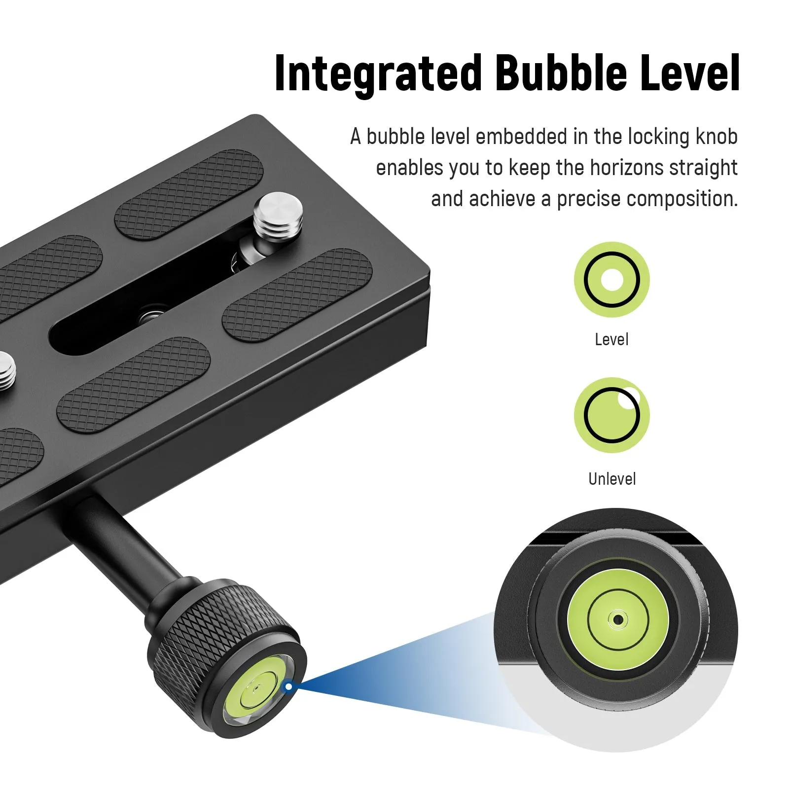 NEEWER QR150 Quick Release Plate with Clamp Set