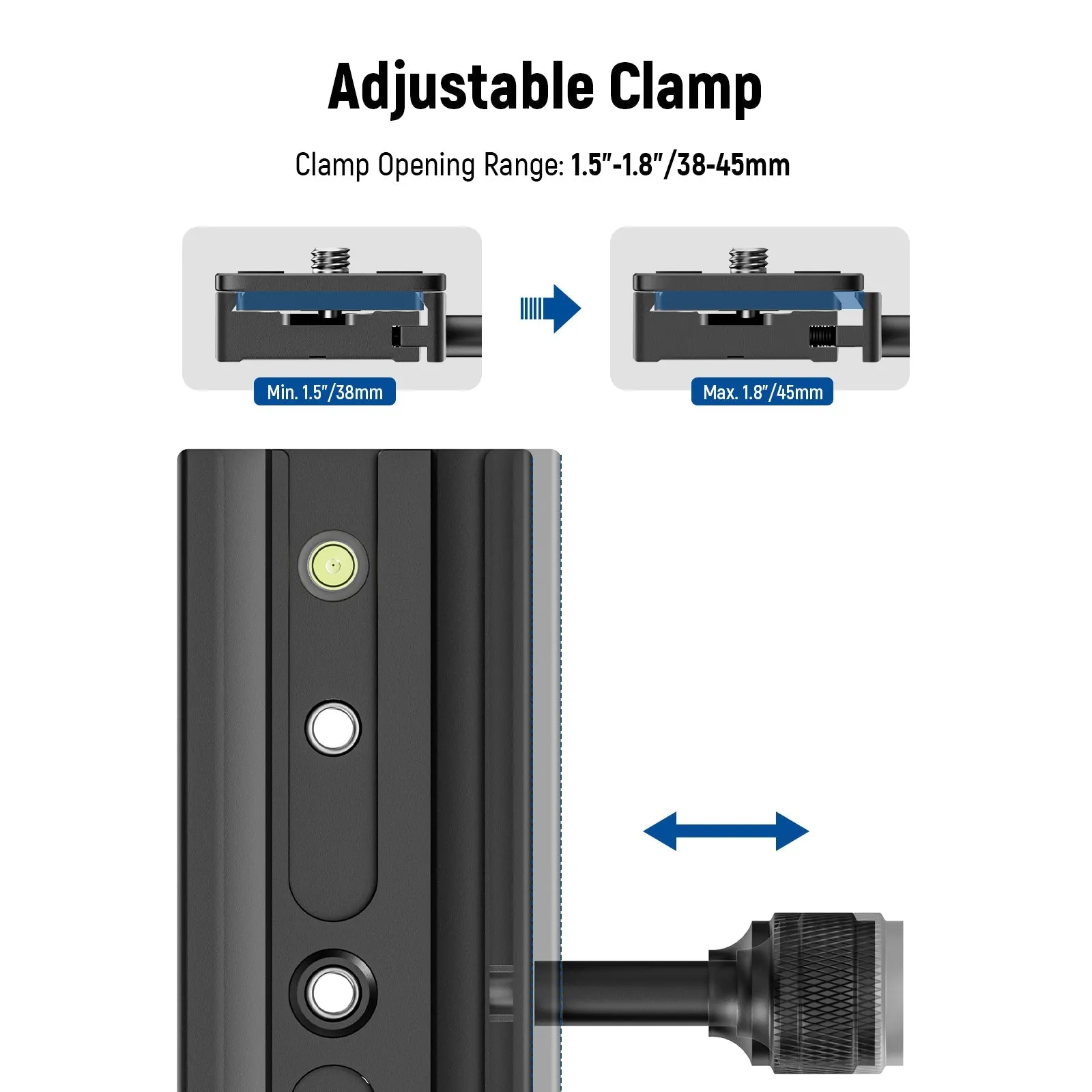 NEEWER QR150 Quick Release Plate with Clamp Set