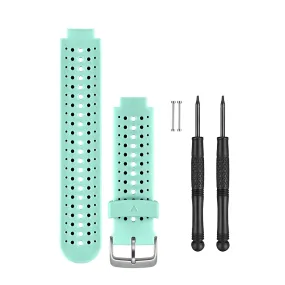Open Box Garmin Replacement Silicone Watch Band - Frost Blue
