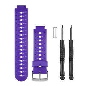 Open Box Garmin Replacement Silicone Watch Band - Purple Strike
