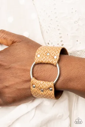 Open Door Jewelry - Aspiring Adventurist - Brown Bracelet - Paparazzi Accessories