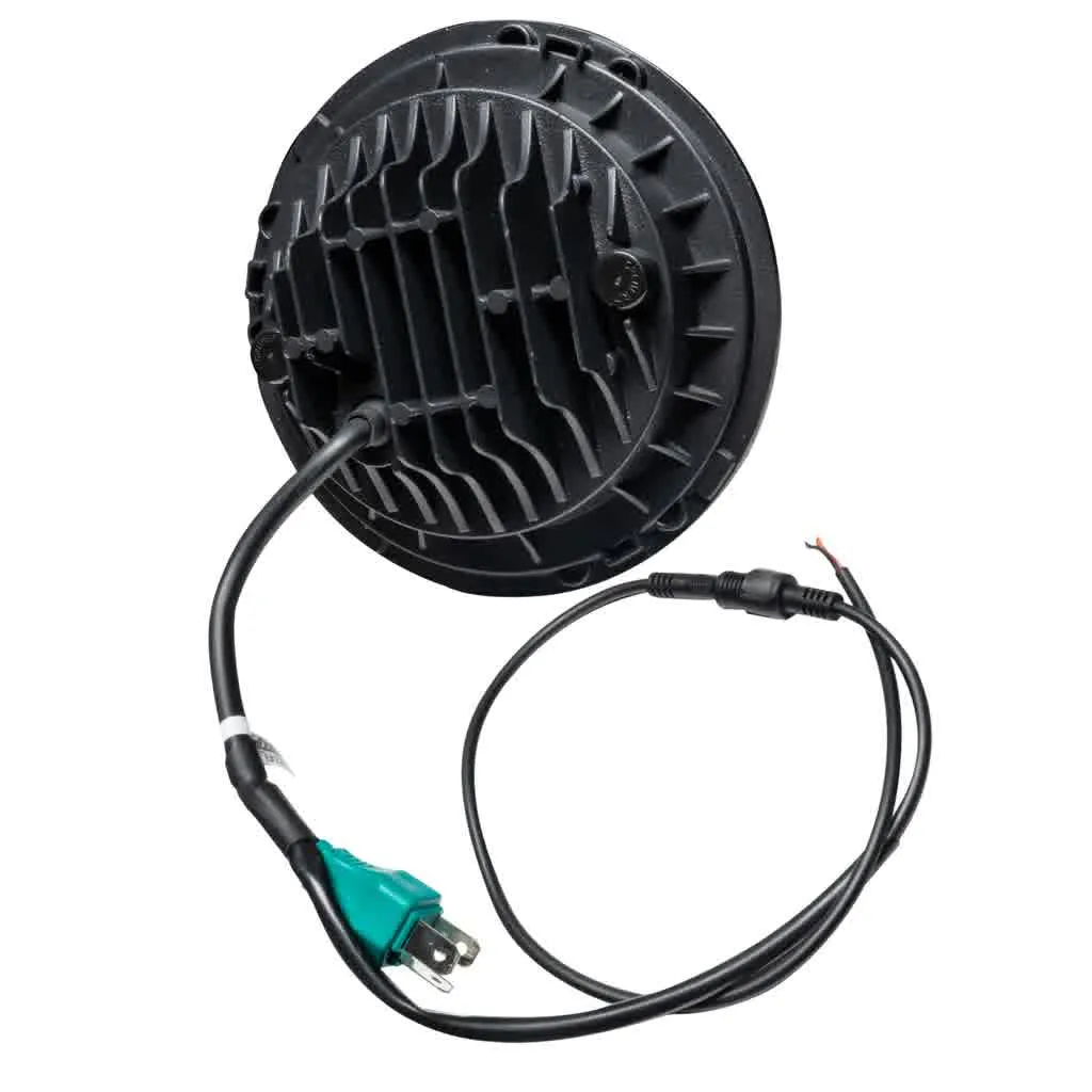 Oracle LED Headlight 7" High Powered [Black Bezel] w/ or w/o Halo