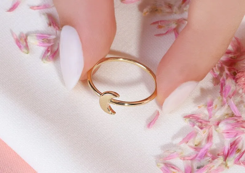 Pearlfect Sold Gold Plated Rings Combo (Set of 5)