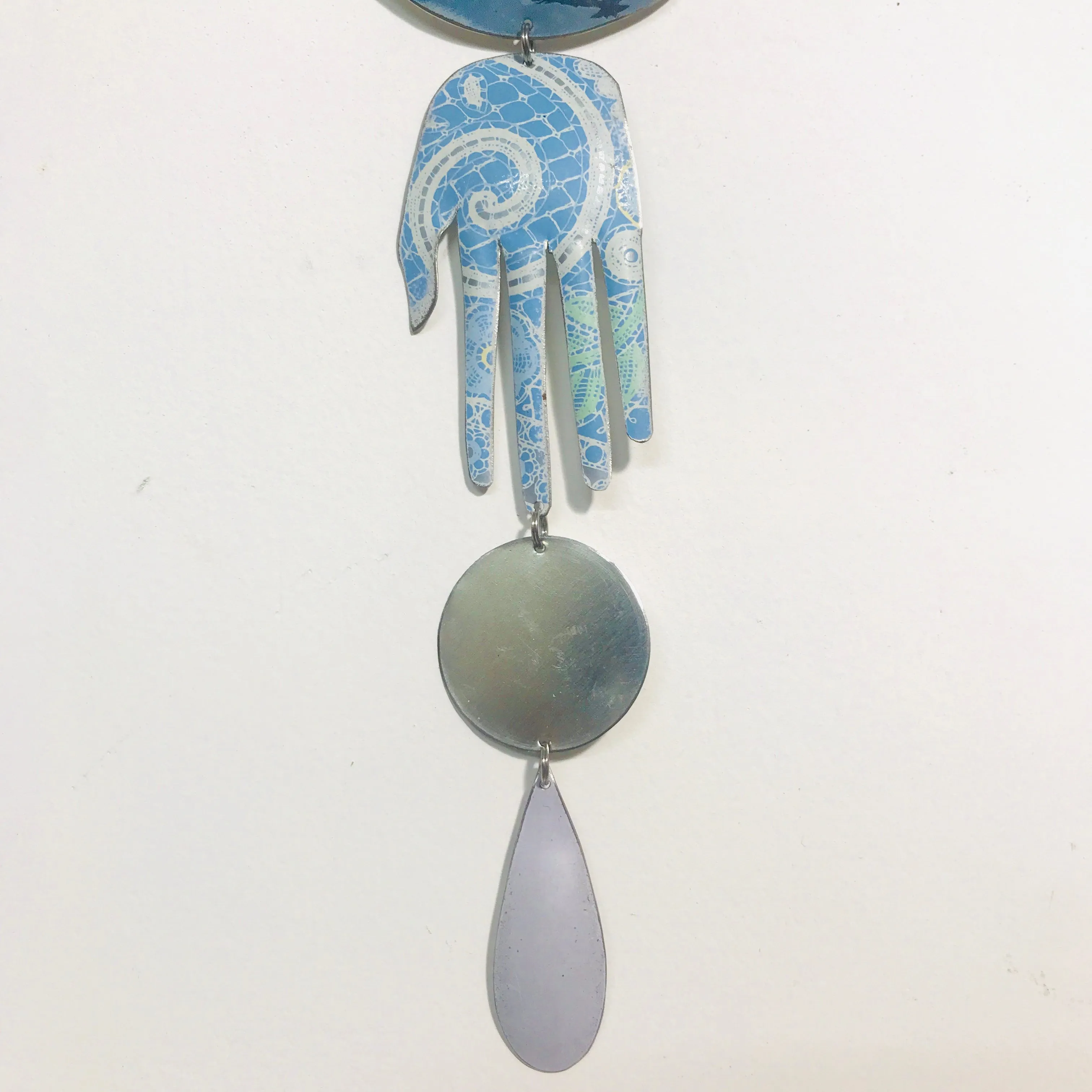 Protective Eye Hawk Talisman Wall Hanging