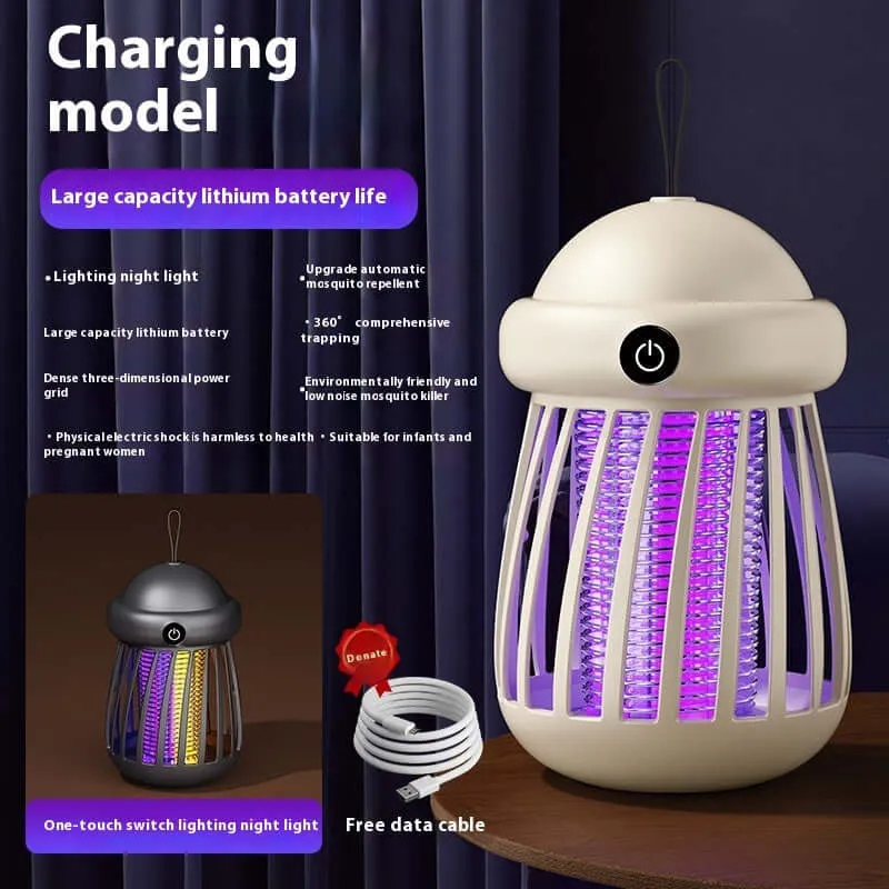 Rechargeable Mosquito Killer Lamp – Silent, Safe & Portable Trap