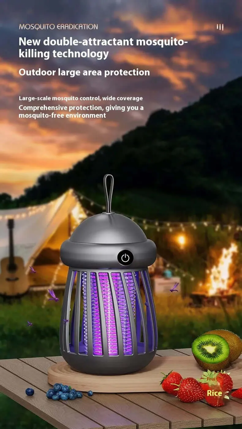 Rechargeable Mosquito Killer Lamp – Silent, Safe & Portable Trap
