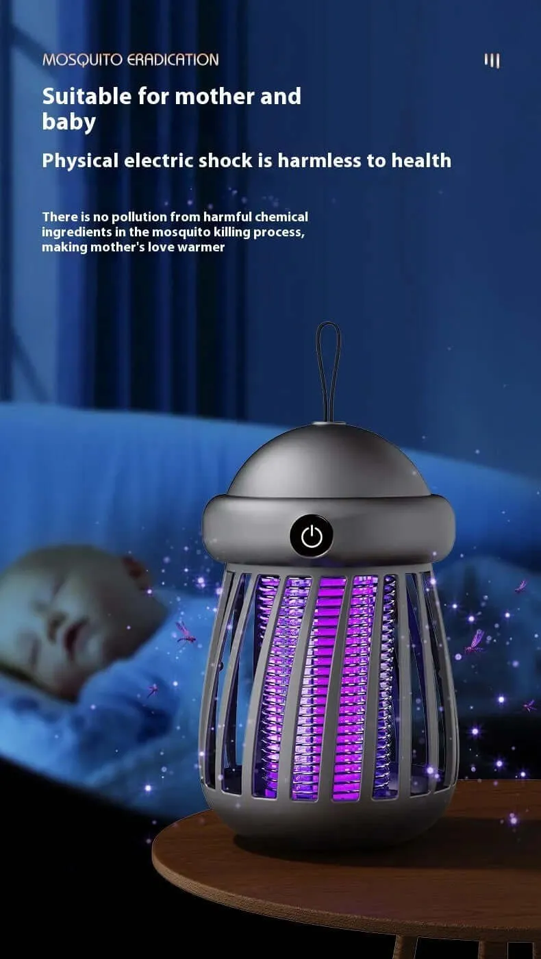 Rechargeable Mosquito Killer Lamp – Silent, Safe & Portable Trap