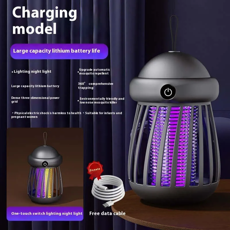 Rechargeable Mosquito Killer Lamp – Silent, Safe & Portable Trap