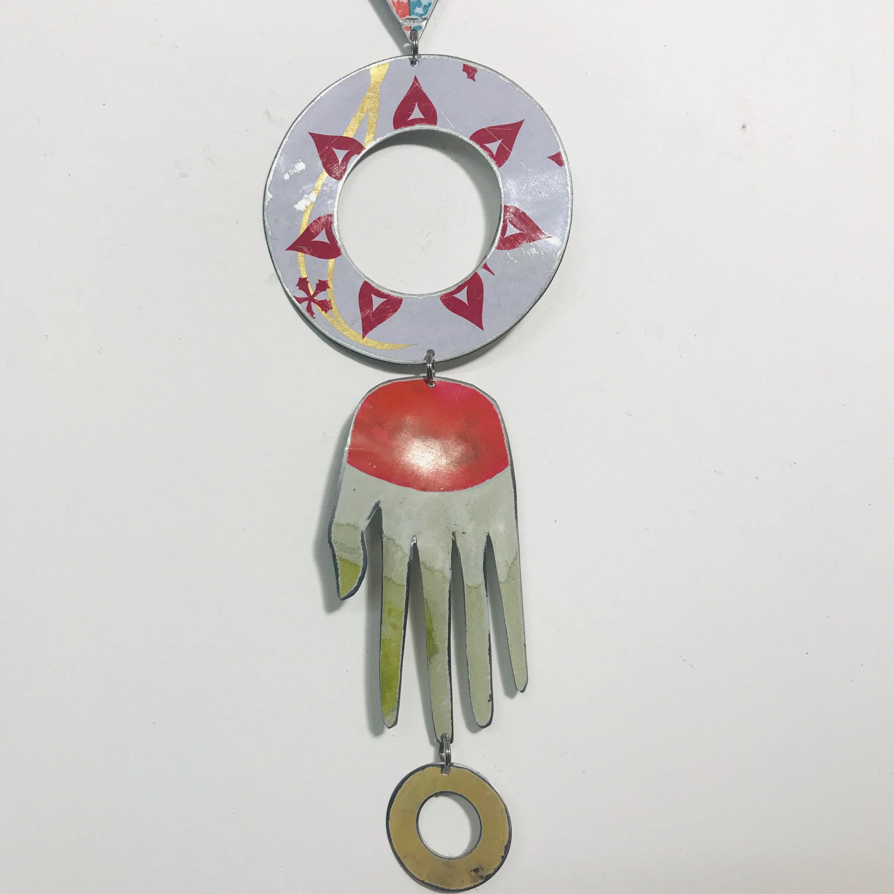 Red Eye Protective Talisman Wall Hanging