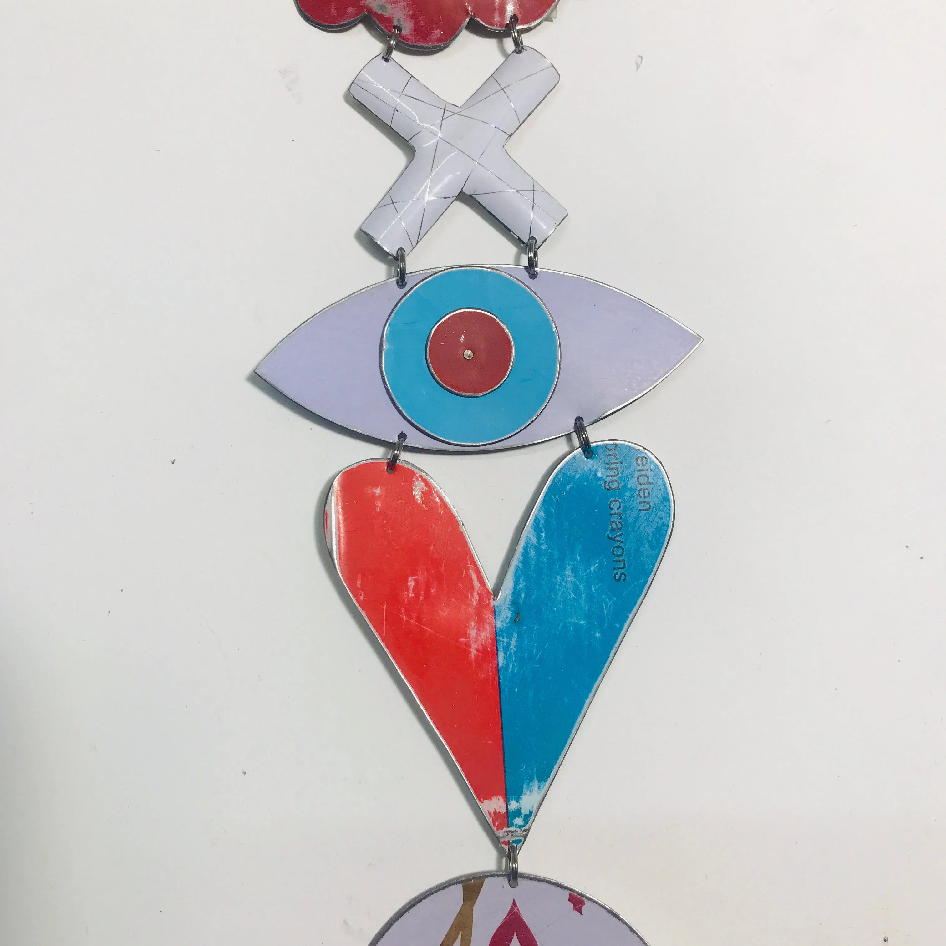 Red Eye Protective Talisman Wall Hanging