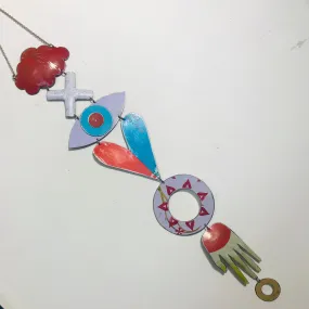 Red Eye Protective Talisman Wall Hanging