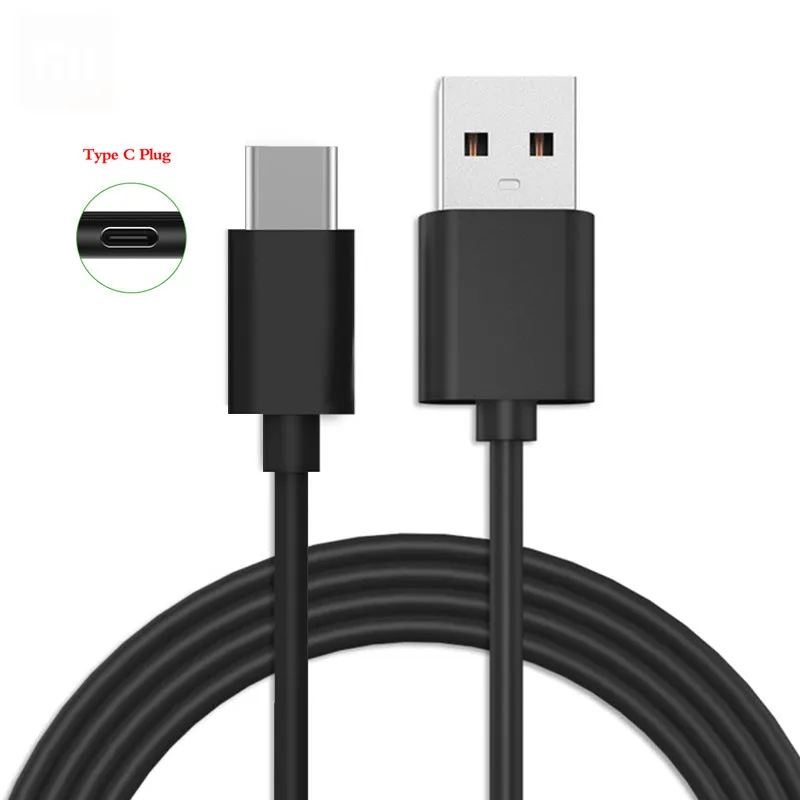 Redmi Mi Max Type C Charge And Sync Cable-1M-Black
