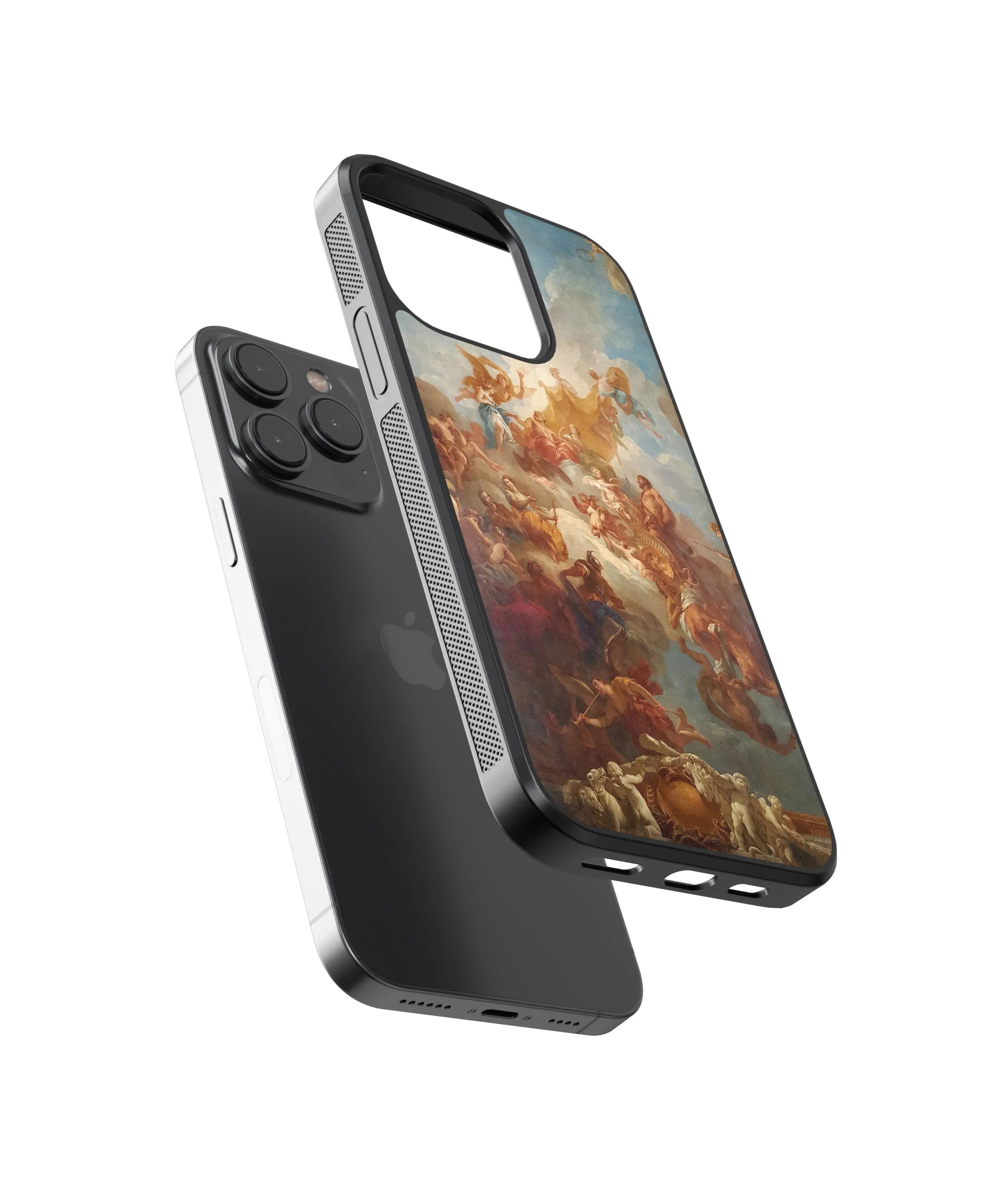 Renaissance Art Abstract Glass Phone Case Cover
