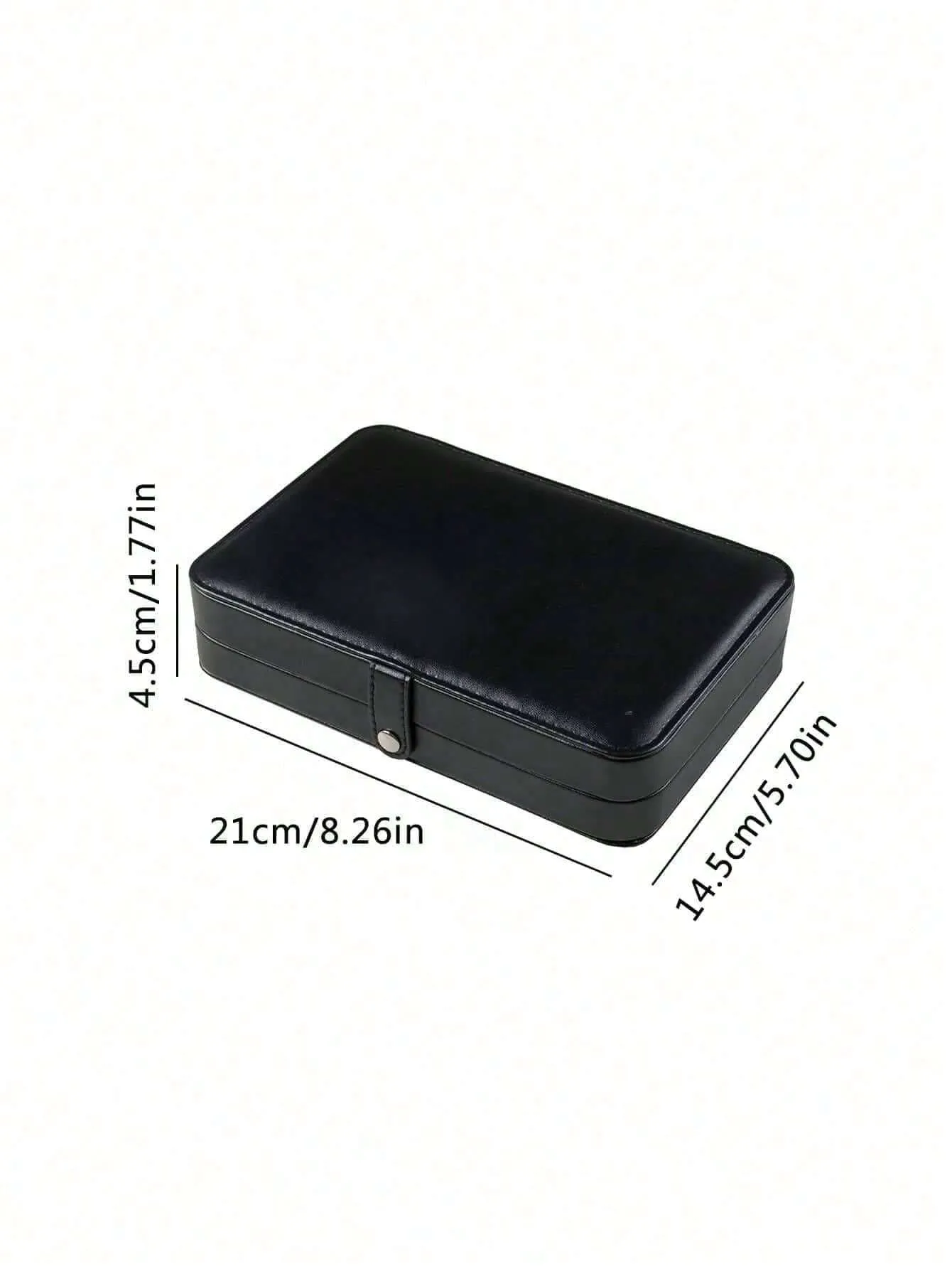 Reriti Multi-Compartment Jewelry Storage Box - Black
