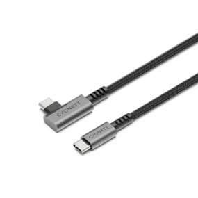 Right Angle USB-C - USB-C Cable - 1M
